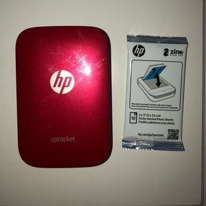 HP Sprocket AND 10 pack of 2 by 3 paper